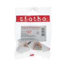 " Zlatka" Ракушки декор. D20- 09 30 x 15 мм 20 г №01 натуральный