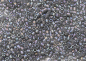 Бисер Япония MIYUKI Delica цилиндр 10/0 5 г DBM-0863 серый радужный матовый